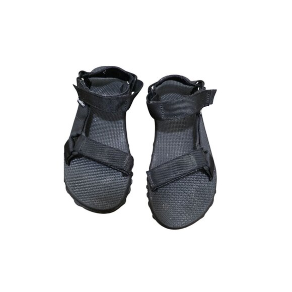 Teva Women's Black Adjustable Strap Hiking Sandals Size 9 - Picture 1 of 8